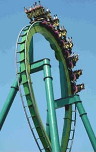 The inverted loop of the Raptor!